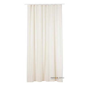 Krémovobiely zamatový záves 140x260 cm Roma – Mendola Fabrics vyobraziť