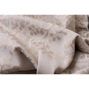 Béžový záves 140x245 cm Kansai - Mendola Fabrics vyobraziť