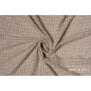 Béžová záclona 140x260 cm Pescara - Mendola Fabrics vyobraziť