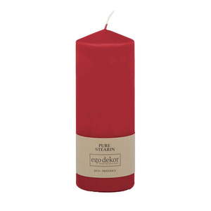 Červená sviečka Eco candles by Ego dekor Top, doba horenia 50 h vyobraziť