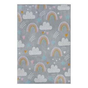 Sivý detský koberec 120x170 cm Rainbow – Hanse Home vyobraziť