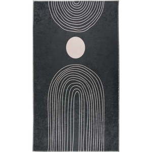 Antracitovosivý umývateľný koberec 50x80 cm – Vitaus vyobraziť