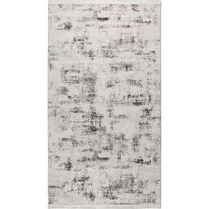 Sivý/krémovobiely prateľný koberec 80x150 cm Gri – Vitaus vyobraziť