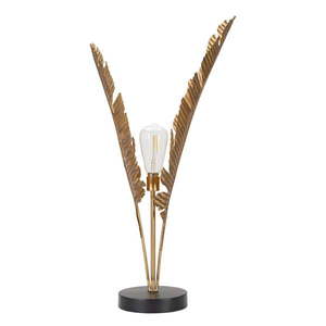 Stolová lampa v zlatej farbe (výška 65 cm) Palm – Mauro Ferretti vyobraziť
