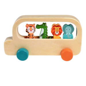 Drevený autobus Colourful Creatures - Rex London vyobraziť