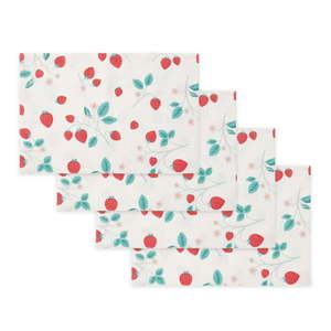 Prestieranie 4 ks 30x46 cm Strawberry Garden – Catherine Lansfield vyobraziť