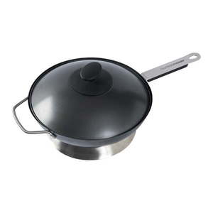 Grilovacia oceľová panvica s pokrievkou ø 33 cm – Outdoorchef vyobraziť