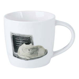 Biely porcelánový hrnček 400 ml Computer Cat – Maxwell & Williams vyobraziť