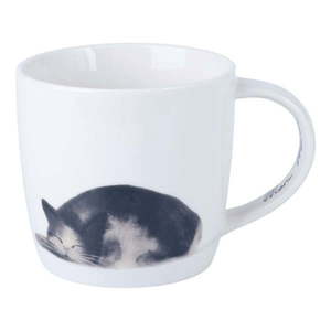 Biely porcelánový hrnček 400 ml Afternoon Snooze – Maxwell & Williams vyobraziť