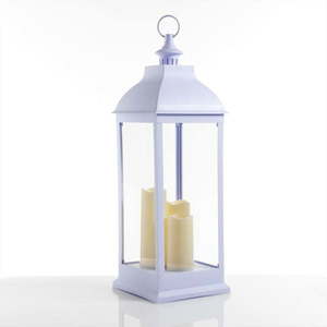 Biely LED lampáš (výška 71 cm) – Tomasucci vyobraziť