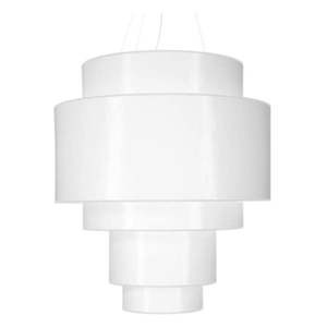 Biele závesné svietidlo Nice Lamps Elber, ø 80 cm vyobraziť