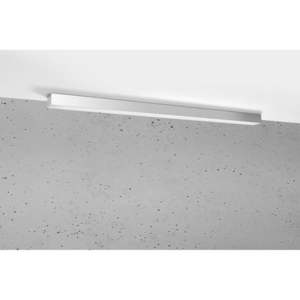 Sivé LED stropné svietidlo 117x6 cm Lemmi - Nice Lamps vyobraziť