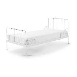 Biela kovová detská posteľ Vipack Alice, 90 × 200 cm vyobraziť