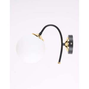 Biele/čierne nástenné svietidlo ø 15 cm Yoyo – Squid Lighting vyobraziť
