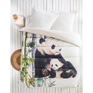 Prikrývka s fotopotlačou pandy, mikrovlákno, 400 g/m2 vyobraziť