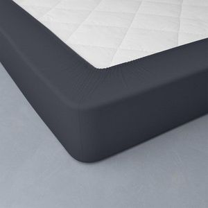 Jednofarebná napínacia plachta s hĺbkou rohov 32 cm, z polycotonu vyobraziť