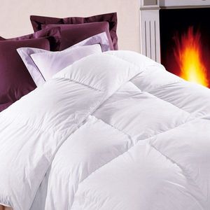 Prikrývka s husím perím, do teplejších izieb vyobraziť