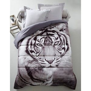Prikrývka s fotopotlačou tigra, mikrovlákno 400g/m2 vyobraziť
