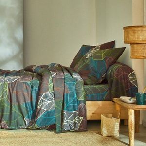 Posteľná bielizeň Elsa s motívom lístia, polycoton vyobraziť