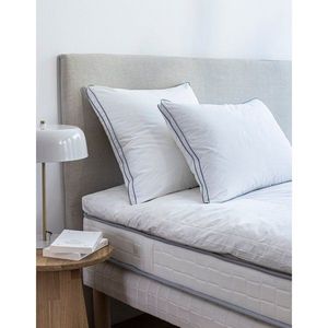 Perkálový bavlnený vankúš s mikrogélovou výplňou, tvrdý vyobraziť