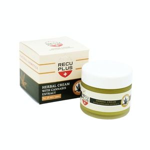 RECUPLUS bylinný balzam s extraktom z konopa 50 ml vyobraziť