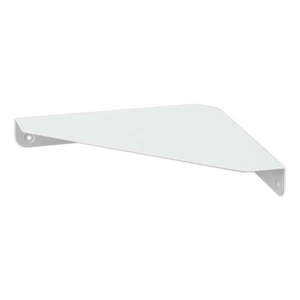 Biela rohová kovová polica 22 cm Tower – YAMAZAKI vyobraziť