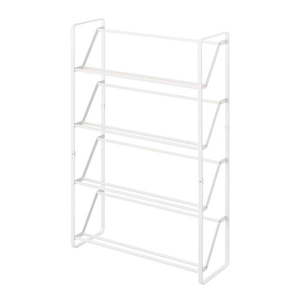 Biely kovový stojan na topánky Frame – YAMAZAKI vyobraziť