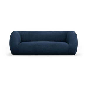 Modrá pohovka z textílie buklé 210 cm Essen – Cosmopolitan Design vyobraziť