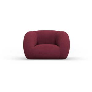 Vínové kreslo z textílie buklé Essen – Cosmopolitan Design vyobraziť