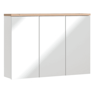 ArtCom Zrkadlová skrinka BALI White 845 | 100 cm vyobraziť