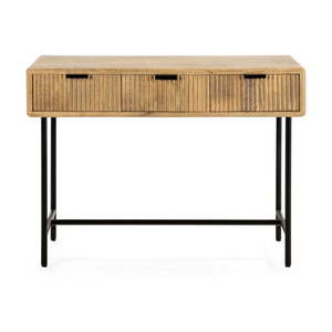 Konzolový stolík z mangového dreva v prírodnej farbe 38x100 cm Mundra – Marckeric vyobraziť