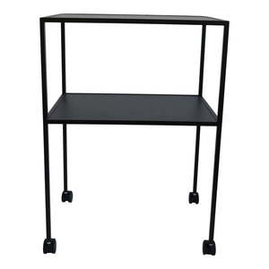 Kovový servírovací stolík na kolieskach 40x60 cm Trolly – Spinder Design vyobraziť