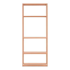 Kovový regál v lososovej farbe 79x197 cm Canvas – Spinder Design vyobraziť