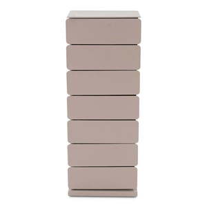 Sivo-béžová kovová komoda 37x98, 5 cm Joey – Spinder Design vyobraziť