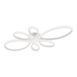 Biele LED stropné svietidlo 45.5x83 cm Fly – Trio vyobraziť