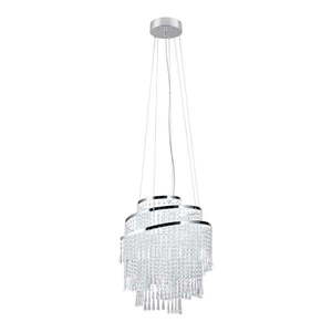 LED závesné svietidlo v striebornej farbe ø 48 cm Pomp – Trio vyobraziť