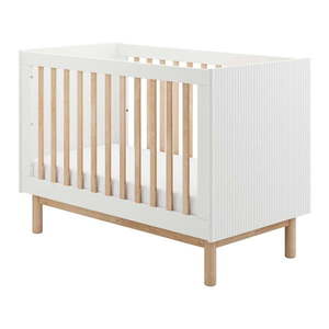 Biela postieľka 60x120 cm Miloo – Pinio vyobraziť