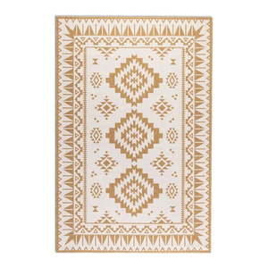 Okrovožlto-krémový vonkajší koberec 80x150 cm Gemini – Elle Decoration vyobraziť