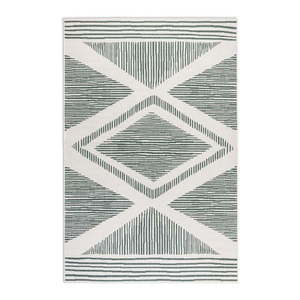 Krémovo-zelený vonkajší koberec 200x290 cm Gemini – Elle Decoration vyobraziť