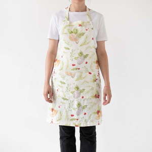 Vianočné ľanová zástera Linen Tales Daily Apron Merry, 80 x 55 cm vyobraziť