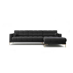 Tmavosivá rohová pohovka (pravý roh) Bali – Cosmopolitan Design vyobraziť