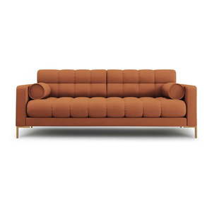 Pohovka v tehlovej farbe 217 cm Bali – Cosmopolitan Design vyobraziť