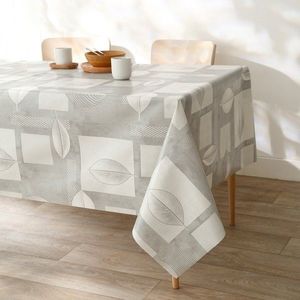Voskovaný obrus s patchwork potlačou listov vyobraziť