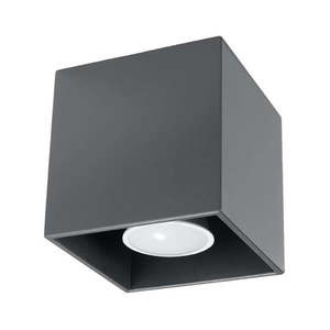 Tmavosivé bodové svietidlo 10x10 cm Geo – Nice Lamps vyobraziť