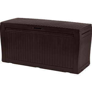 Hnedý záhradný úložný box Comfy – Keter vyobraziť