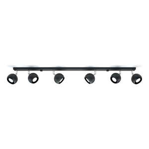 Čierne bodové svietidlo 10x118 cm Ollo – Nice Lamps vyobraziť