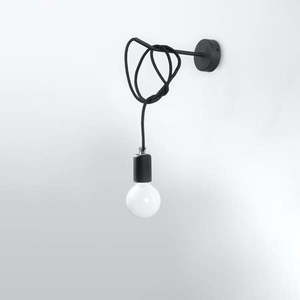 Čierne nástenné svietidlo Spider – Nice Lamps vyobraziť