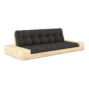 Tmavosivá rozkladacia pohovka 244 cm Base – Karup Design vyobraziť