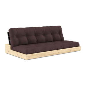 Tmavohnedá rozkladacia pohovka 196 cm Base – Karup Design vyobraziť