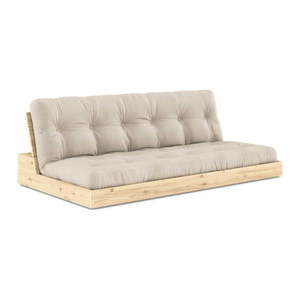 Béžová rozkladacia pohovka 196 cm Base – Karup Design vyobraziť